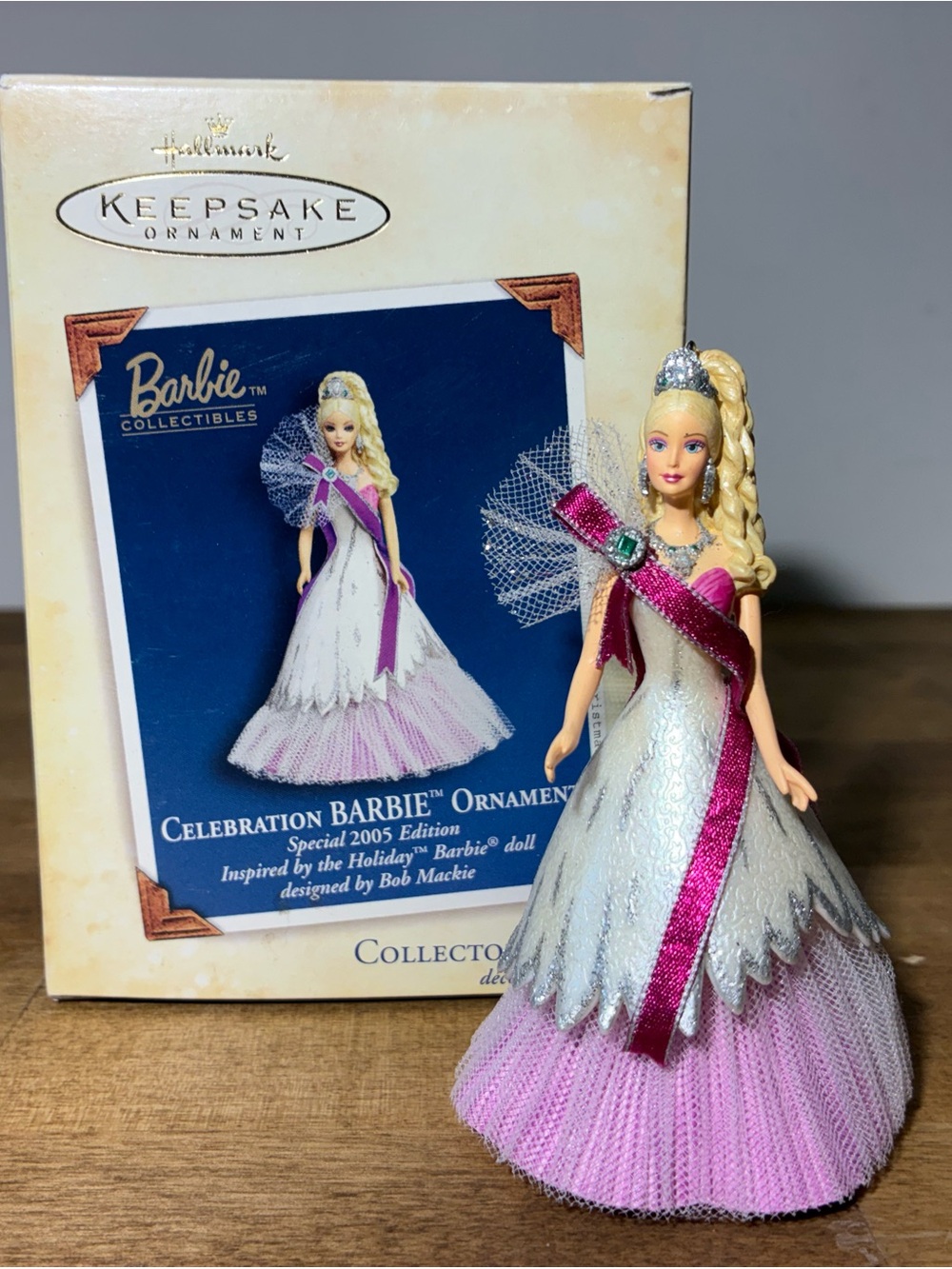 Hallmark Keepsake Barbie Collectibles Celebration Christmas Ornament 2005 QX2202